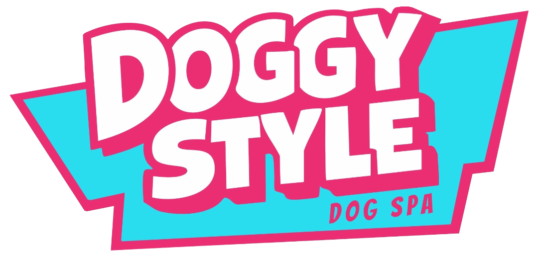 Logo for Doggy Style Dog Spa, with the words