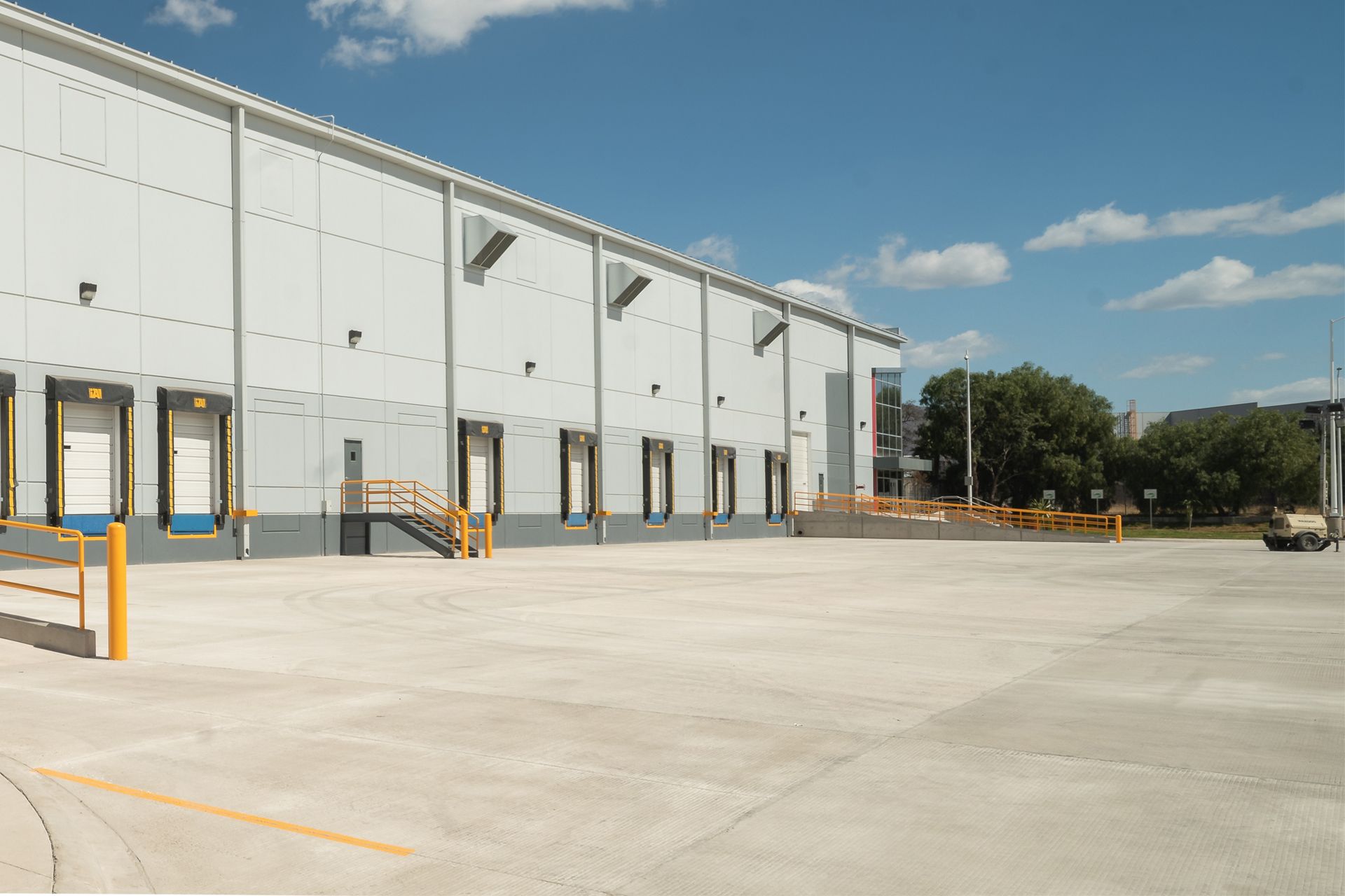 Industrial Warehouse With Truck Court