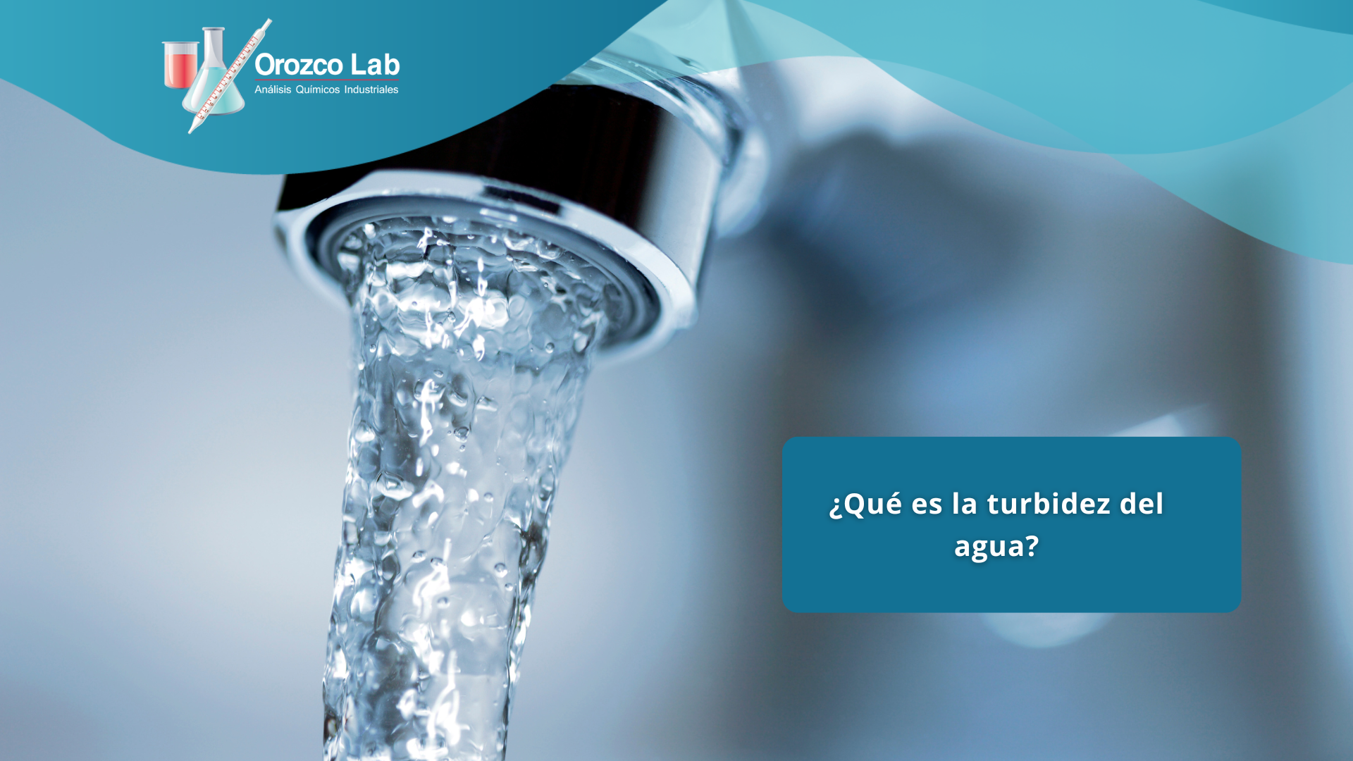 ¿Qué es la turbidez del agua?