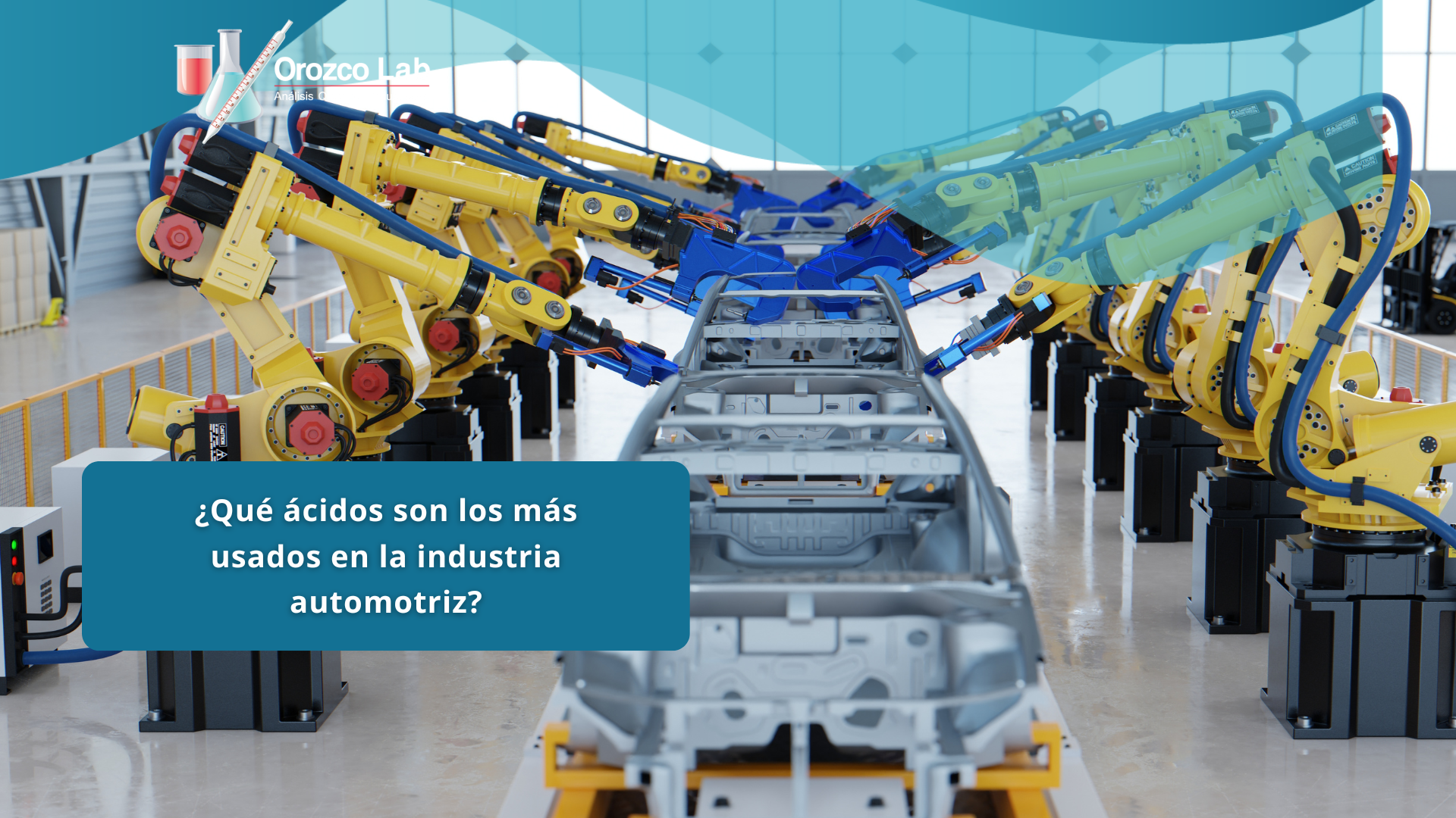 ¿Qué ácidos son los más usados en la industria automotriz?