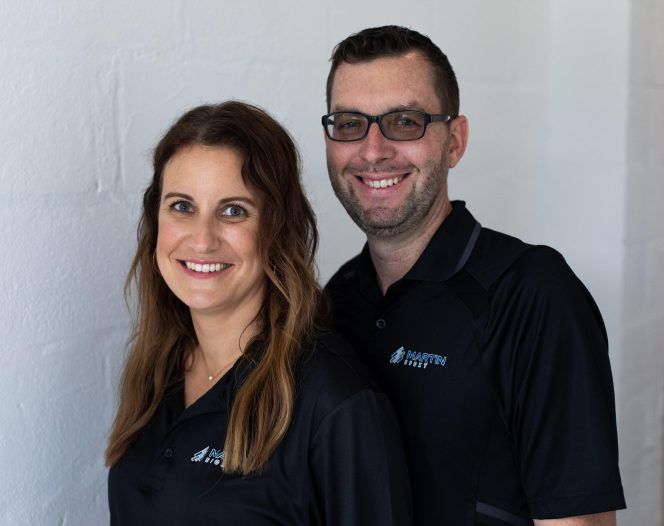 Lisa and Jamin of Martin Epoxy, LLC Lisa and Jamin of Martin Epoxy, LLC