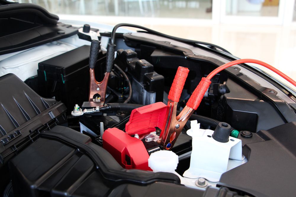 jumper cables to jumpstart a car