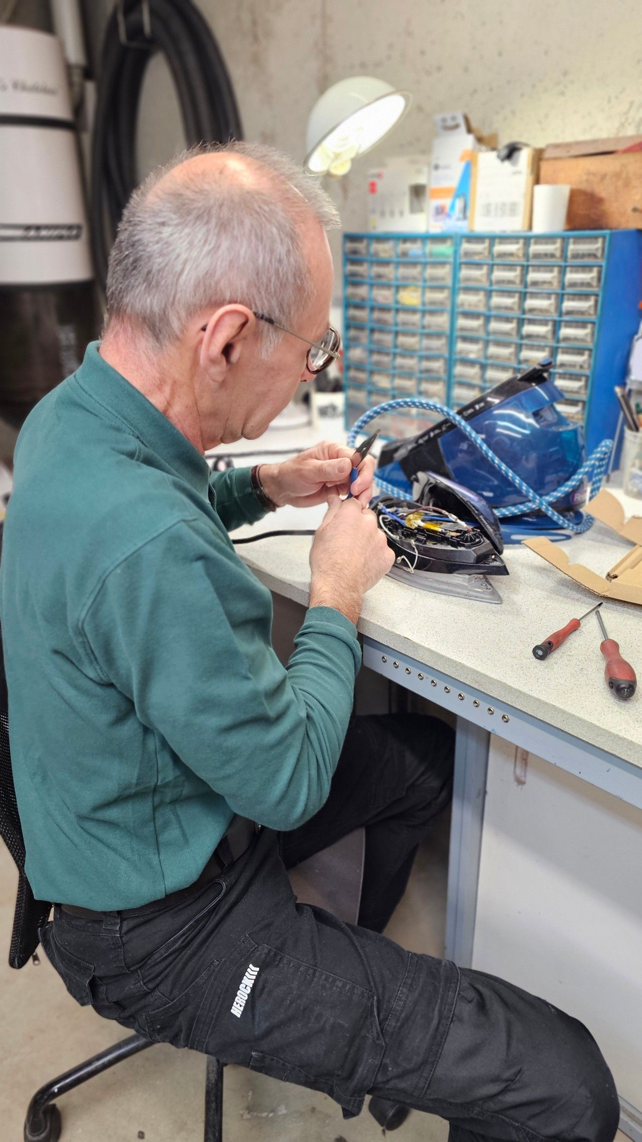 réparation électro ménager - fer à repasser