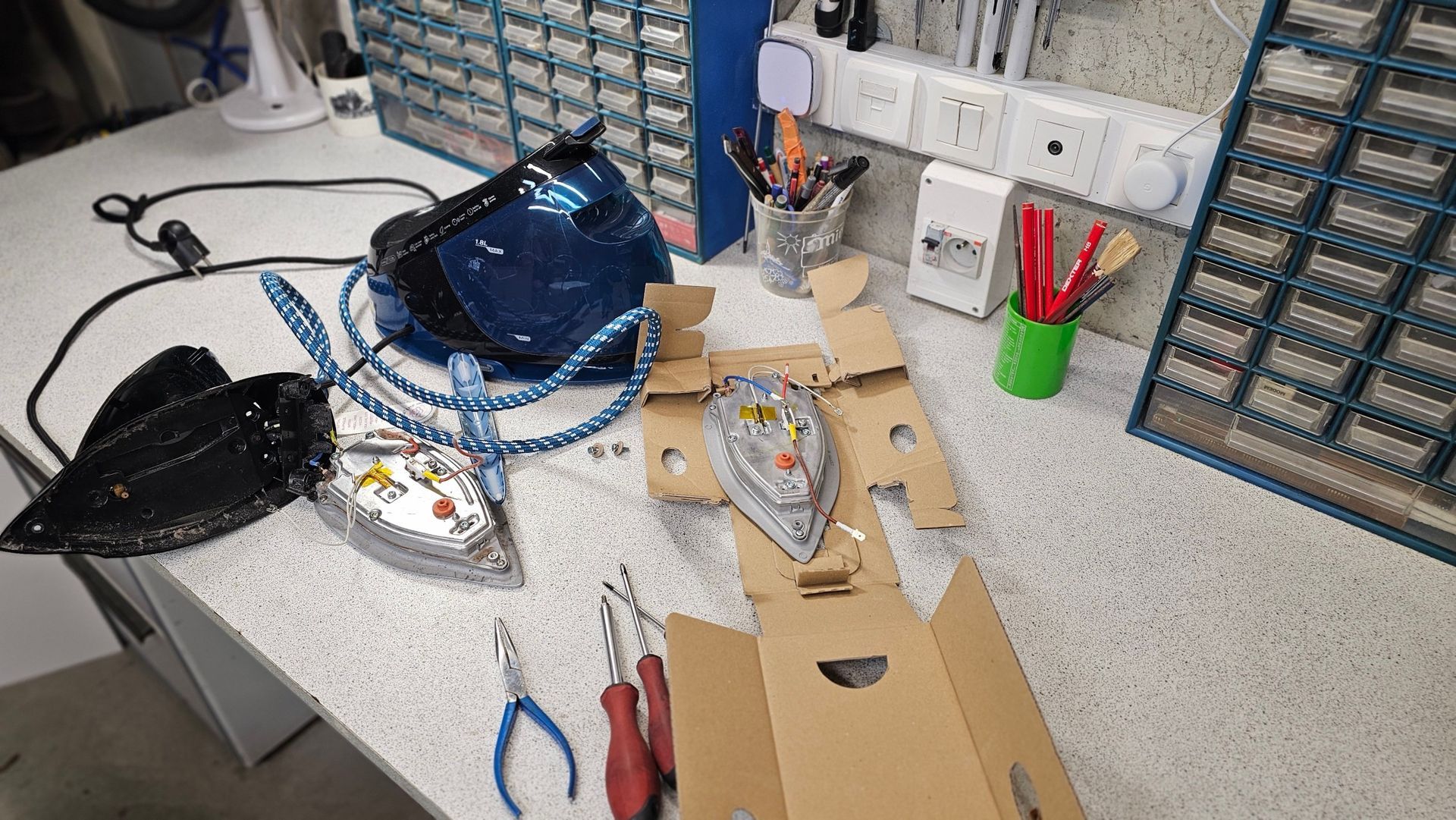 réparation centrale vapeur