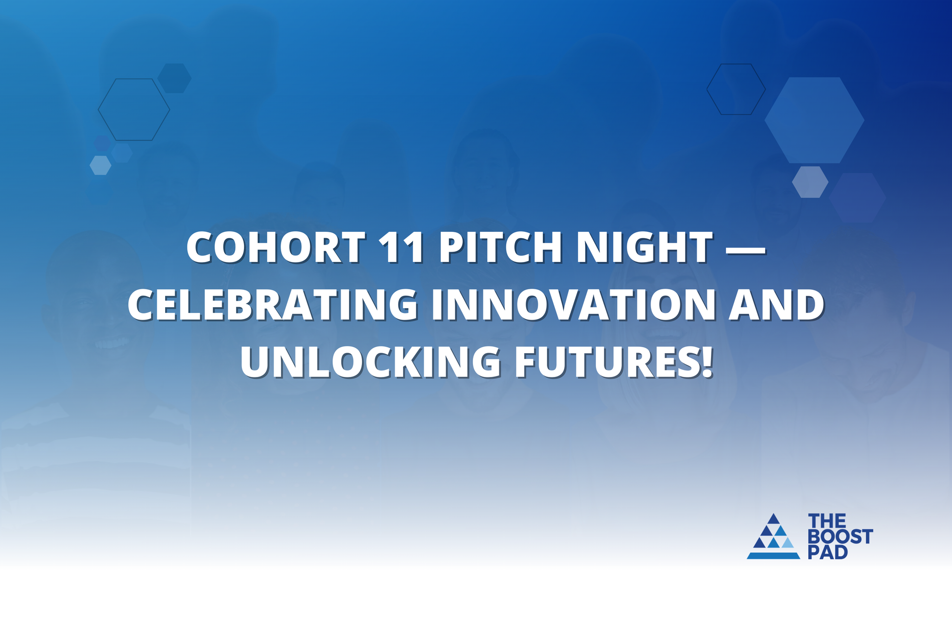 Blue gradient slide: 