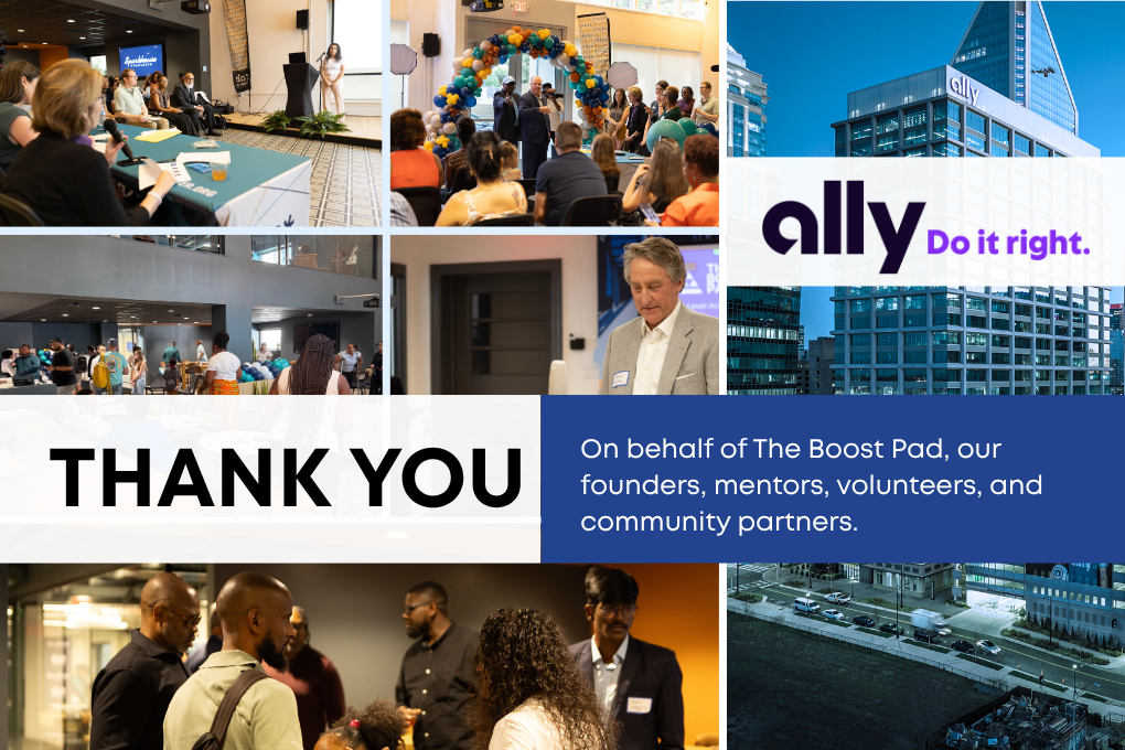 Ally thank-you collage with events, speakers, and community scenes, featuring “THANK YOU” and “Do it right.”