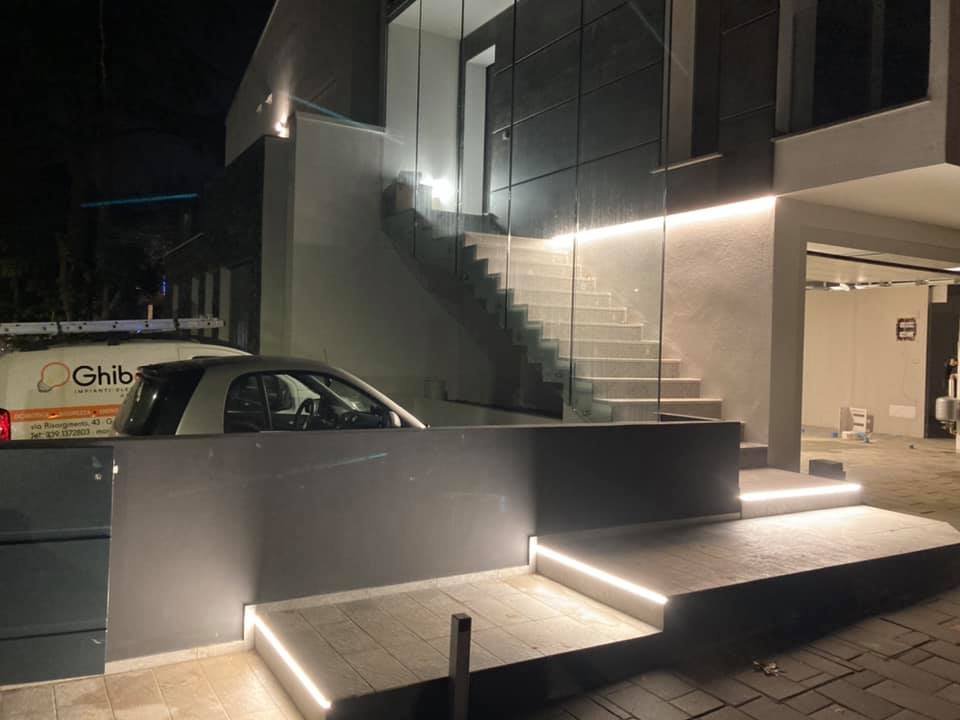 impianto illuminaizione LED