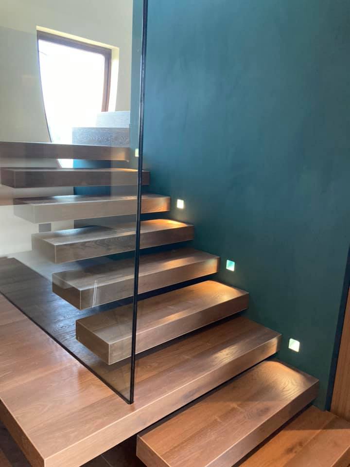 faretti Led su scala