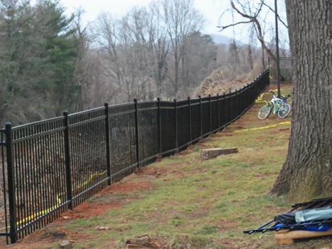 Aluminum Fencing — Madison, VA — Joe Phillips Fence Co.
