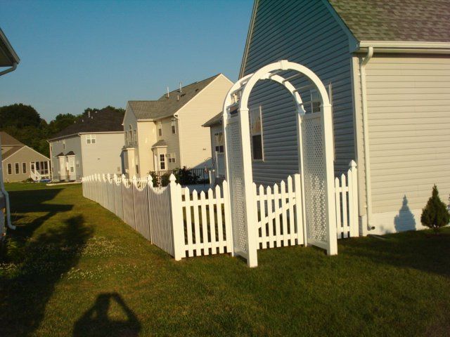 Fence Archway — Madison, VA — Joe Phillips Fence Co.