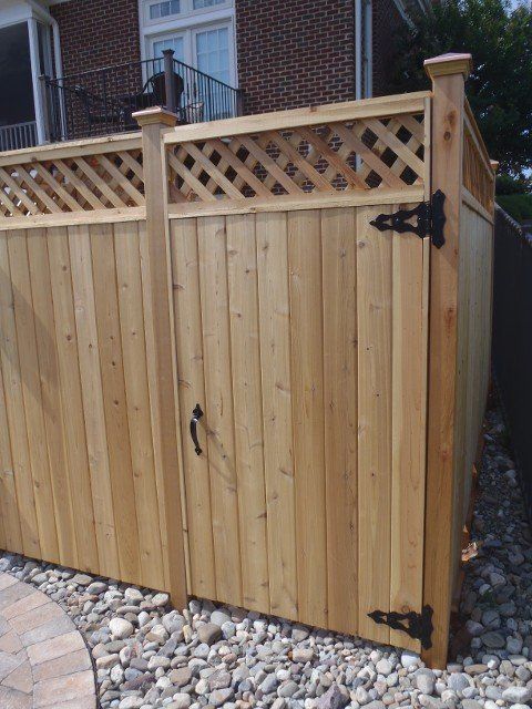 Tongue and Grove Cedar Fence — Madison, VA — Joe Phillips Fence Co.