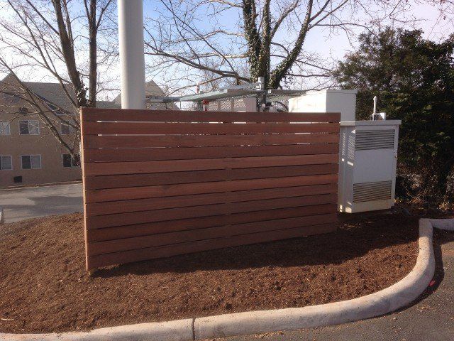 Stained Wood Fence — Madison, VA — Joe Phillips Fence Co.