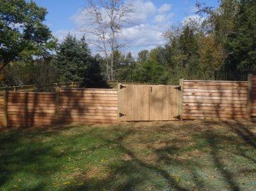 Wood Fence Gate — Madison, VA — Joe Phillips Fence Co.