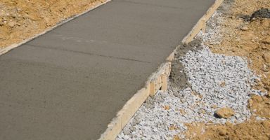 a sidewalk made at affordable concrete prices in Bullhead City, AZ