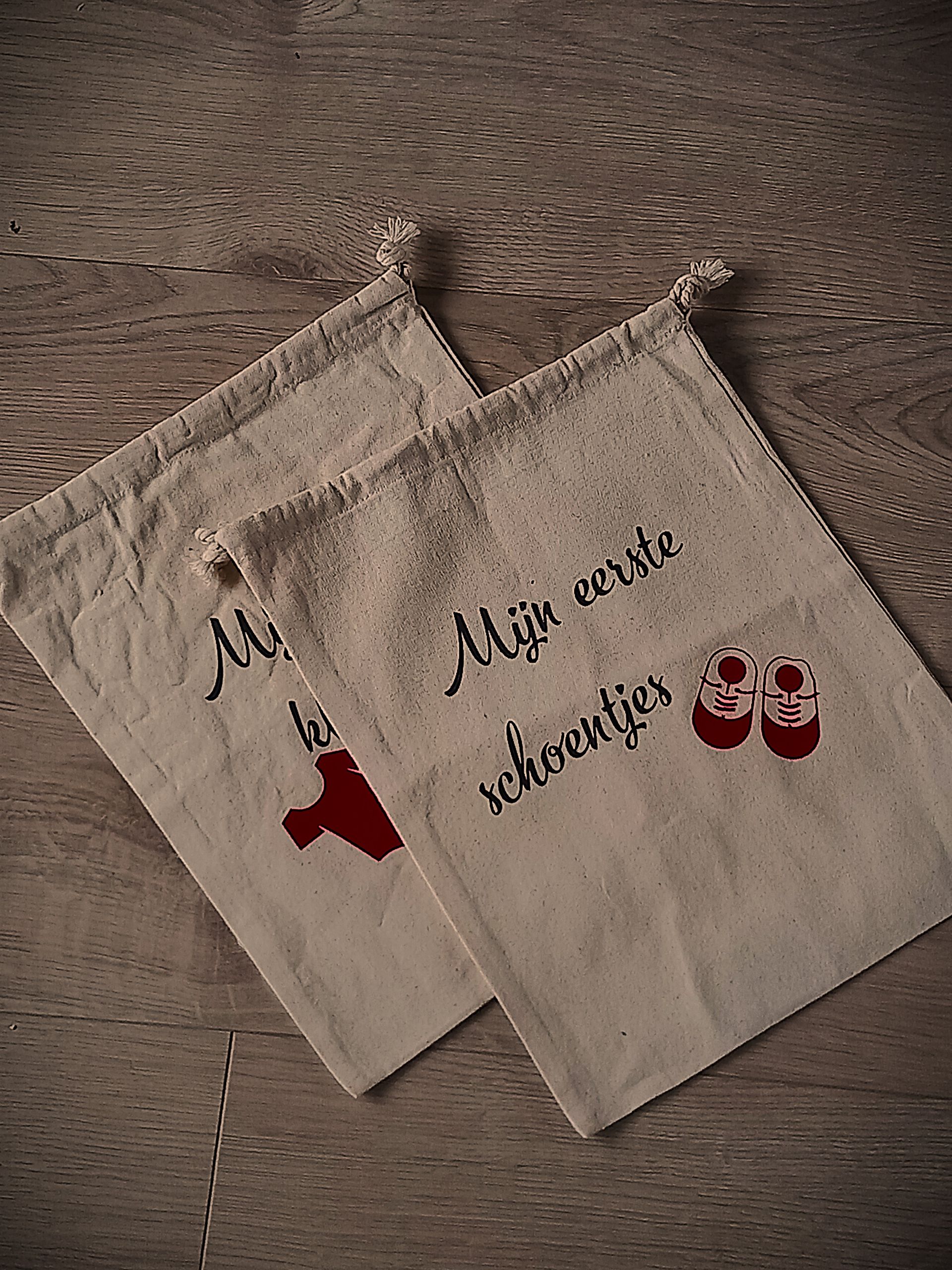 Bewaarzakje eerste schoenen