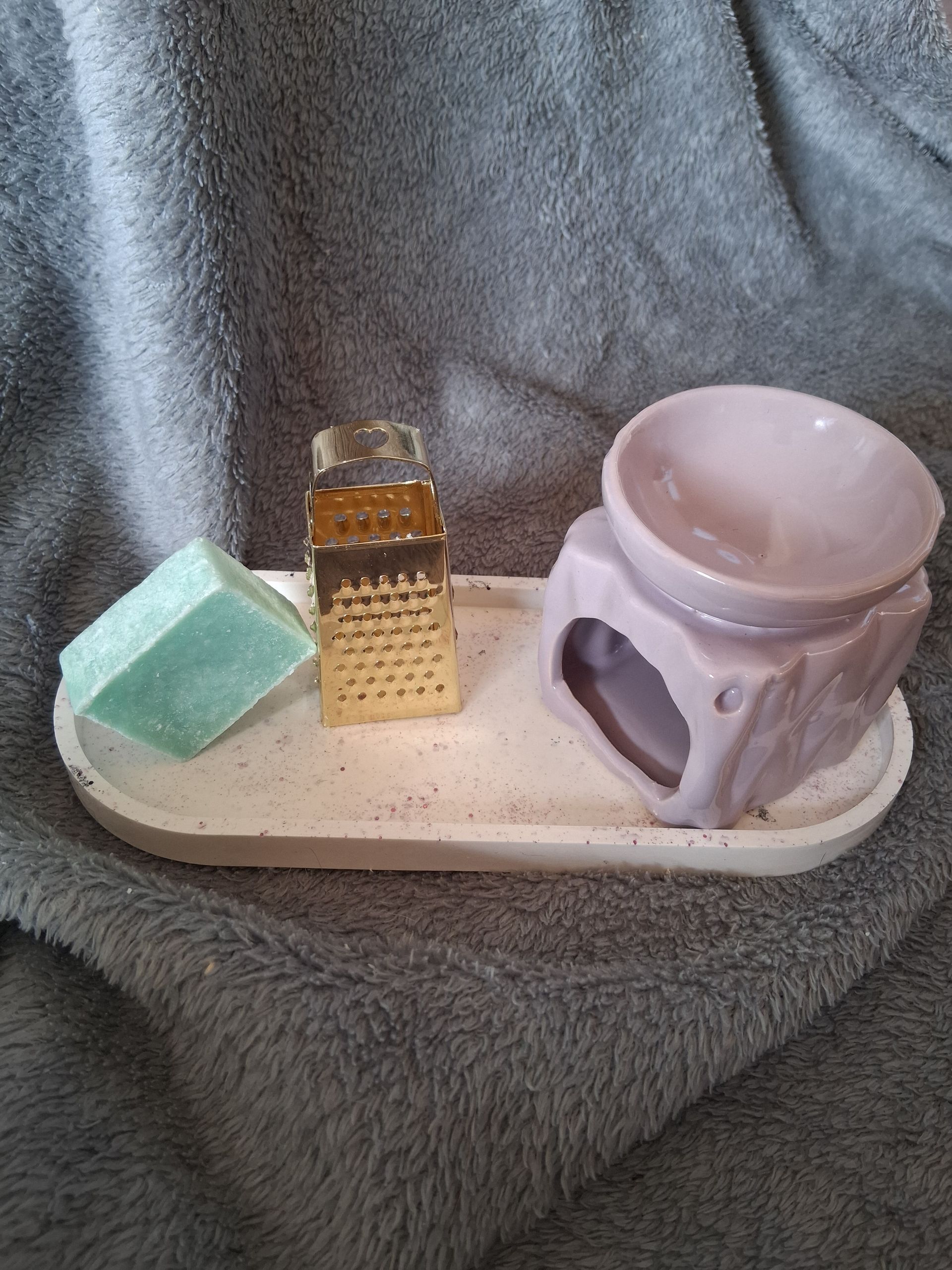 Plateau met Amberblokjes