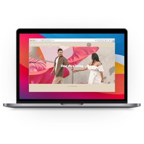 Wedding Website Invite website , designed by Pilgrim Digital