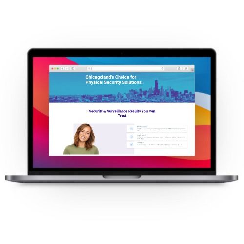 Video Net Chicago security , designed by Pilgrim Digital