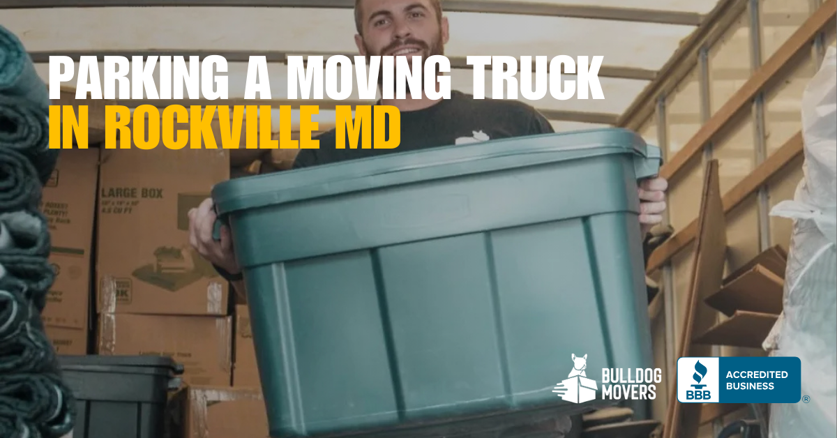 parking a moving truck in rockville, md