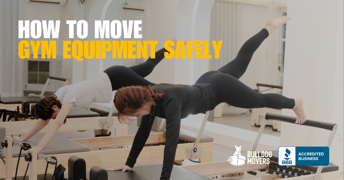 move gym equipment safely in rockville md