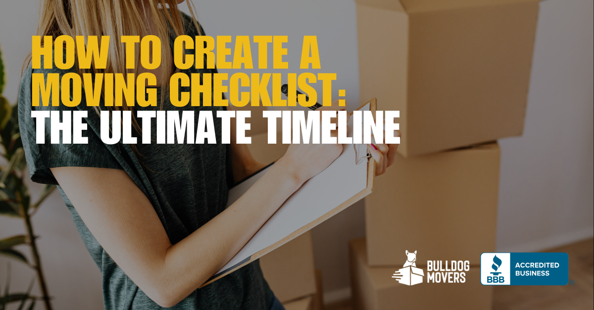how to create a moving checklist for maryland move