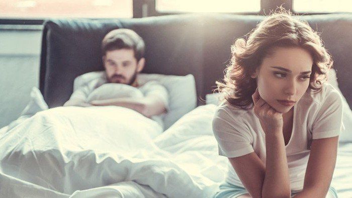 Erectile Dysfunction — Couple in Bedroom in Yorba Linda, CA