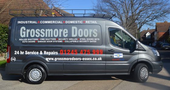Grossmore Doors company van
