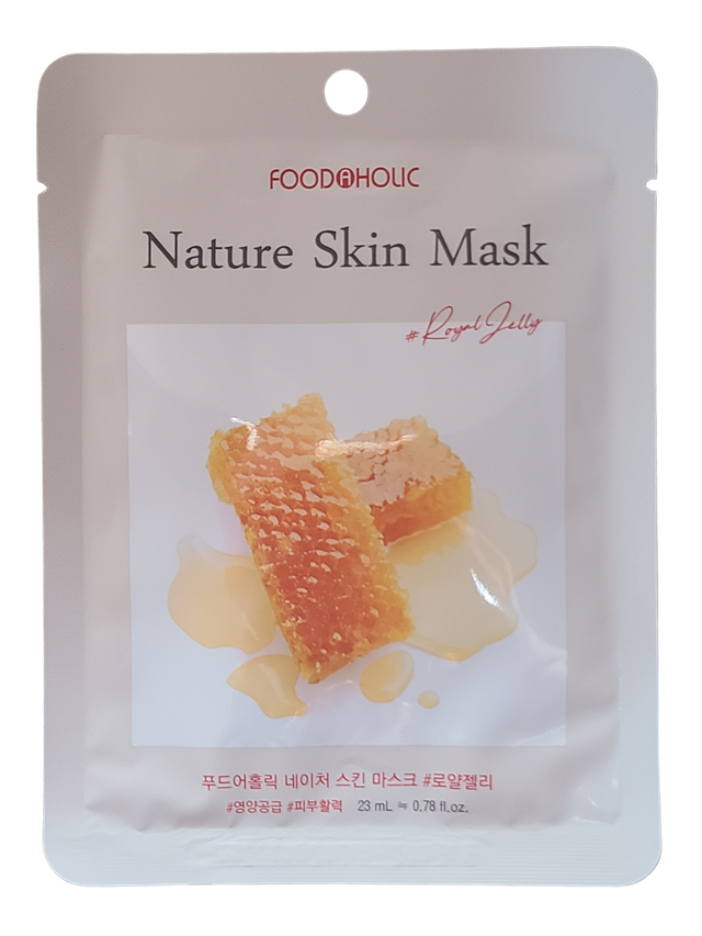 FOODHOLIC Nature Skin Mask ロイヤルゼリー プランエス NATURE