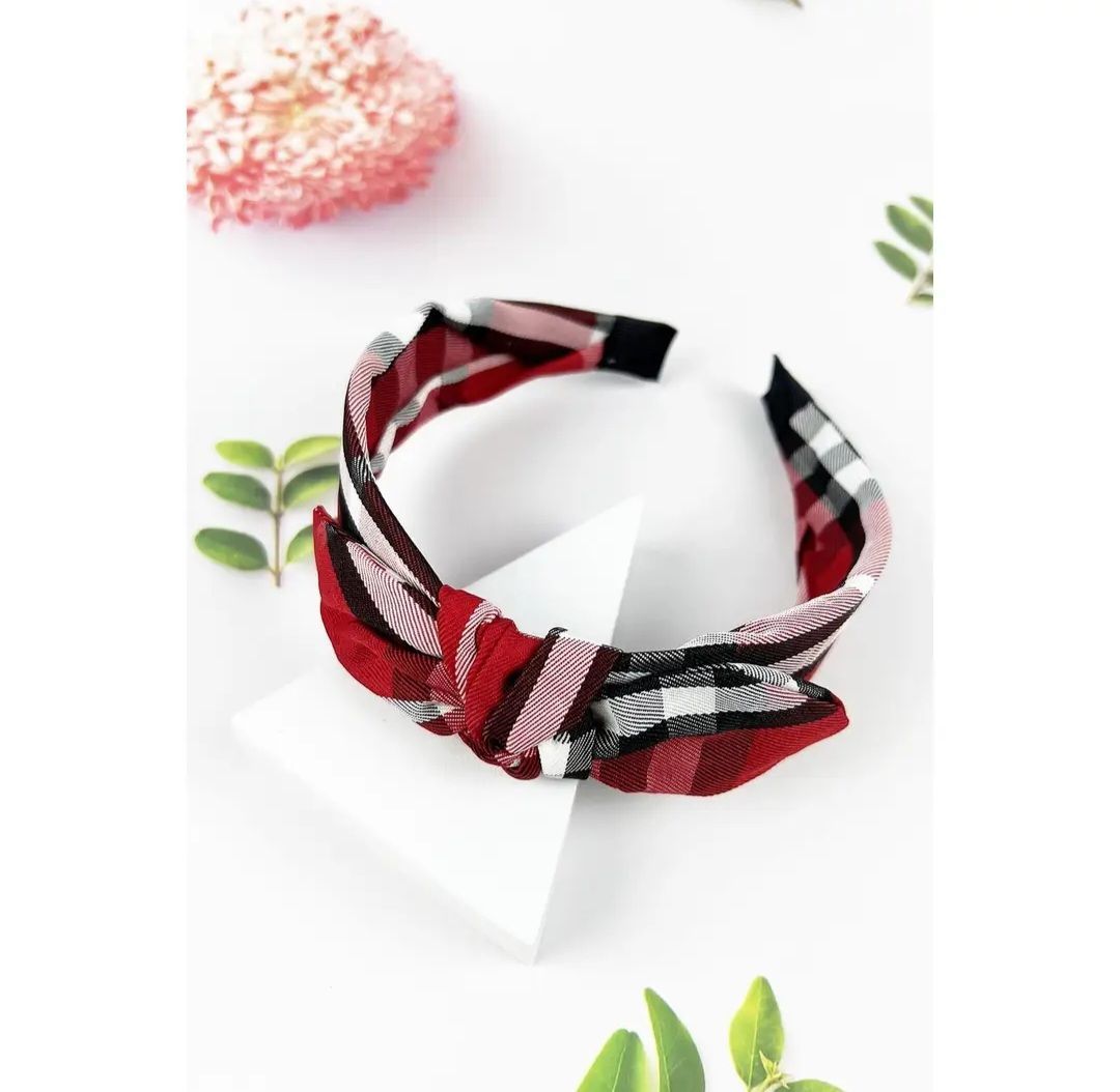 Plaid Headband