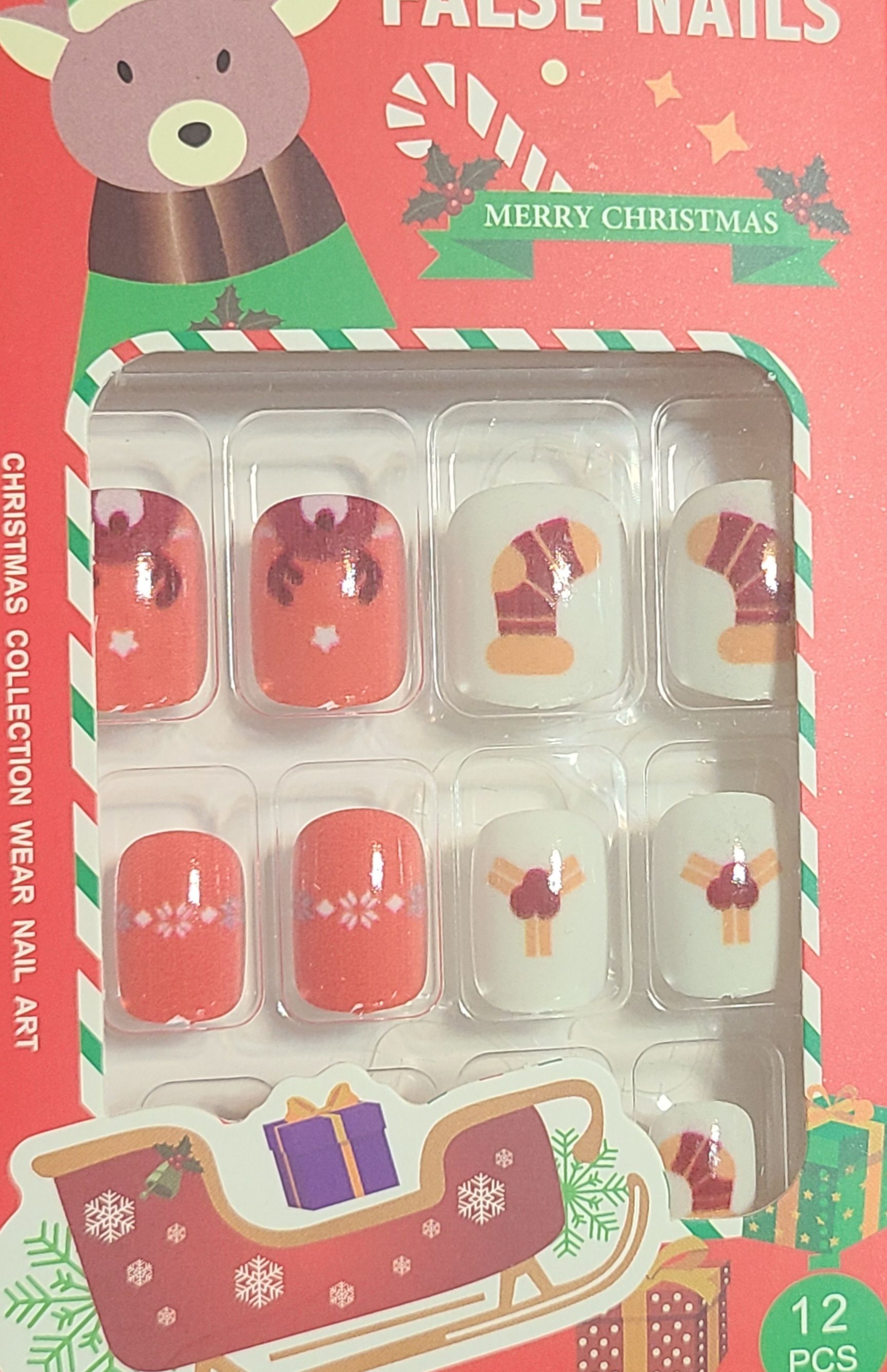 Christmas Press on Nails
