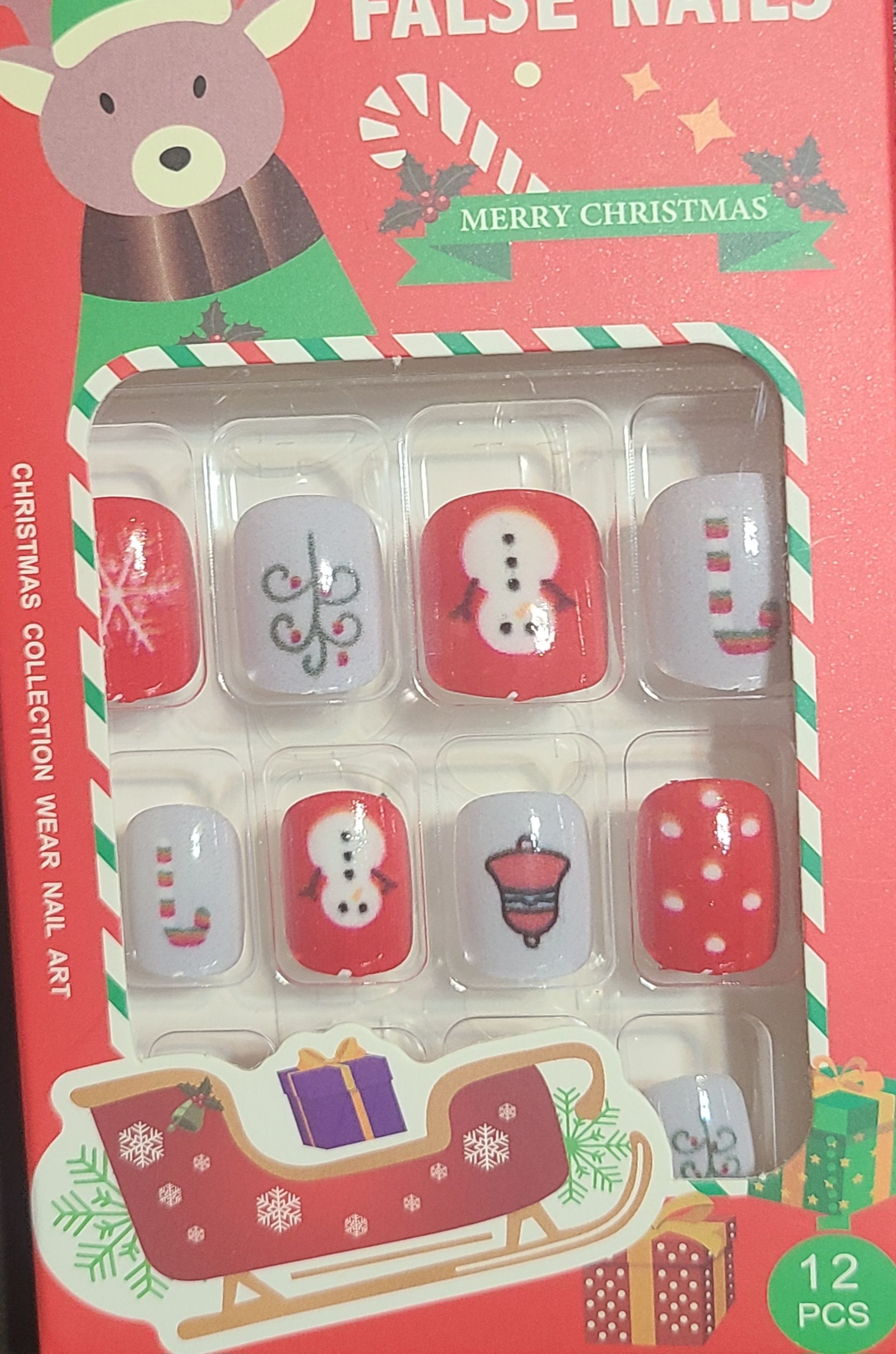 Christmas Press on Nails