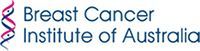 Breast Cancer Institute of Australia logo with a DNA helix and text.