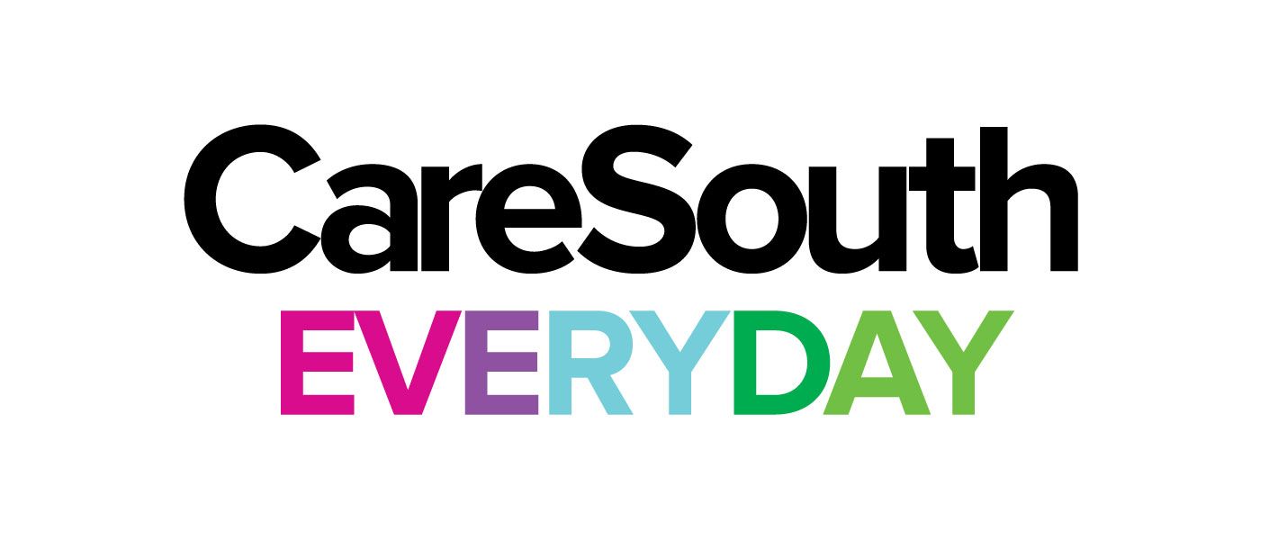 CareSouth logo: black text 