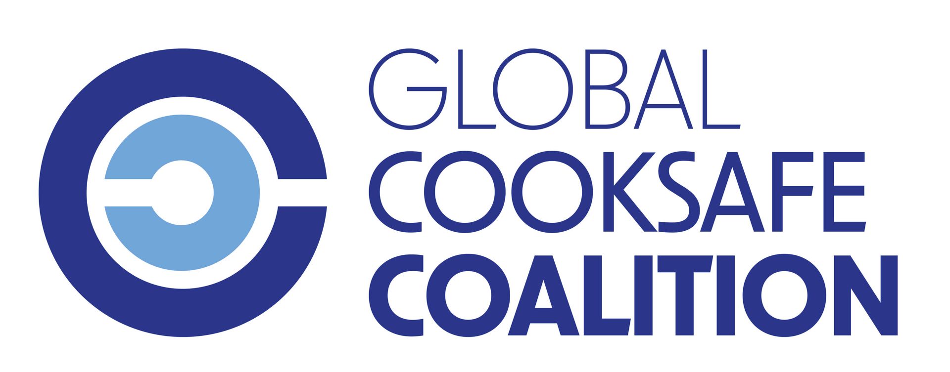 Logo of Global Cooksafe Coalition with a circular graphic in blue and text.