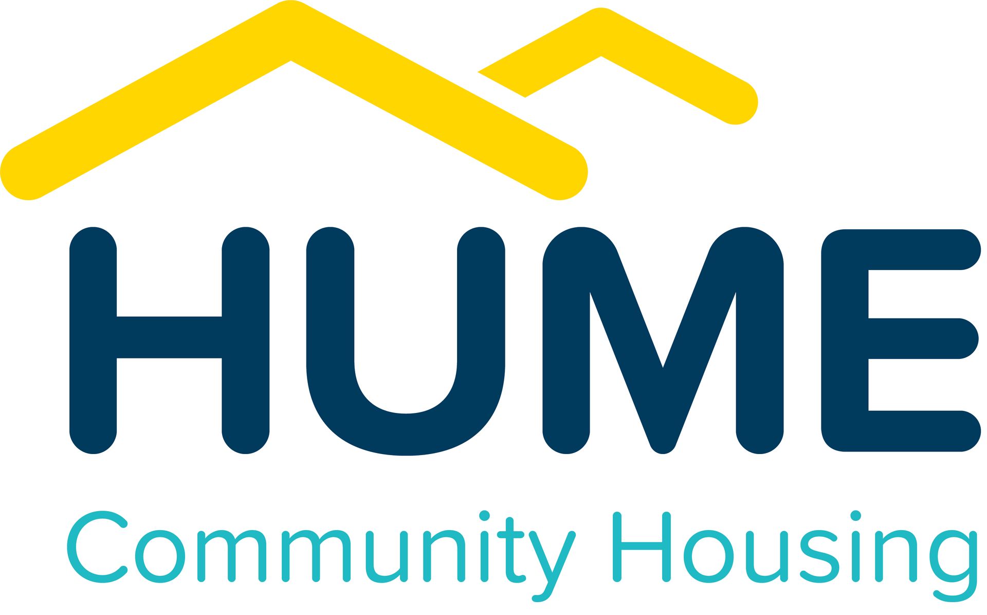 Logo for Hume Community Housing: Blue 