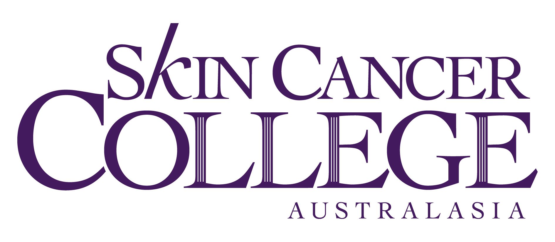 Skin Cancer College Australasia logo in purple.