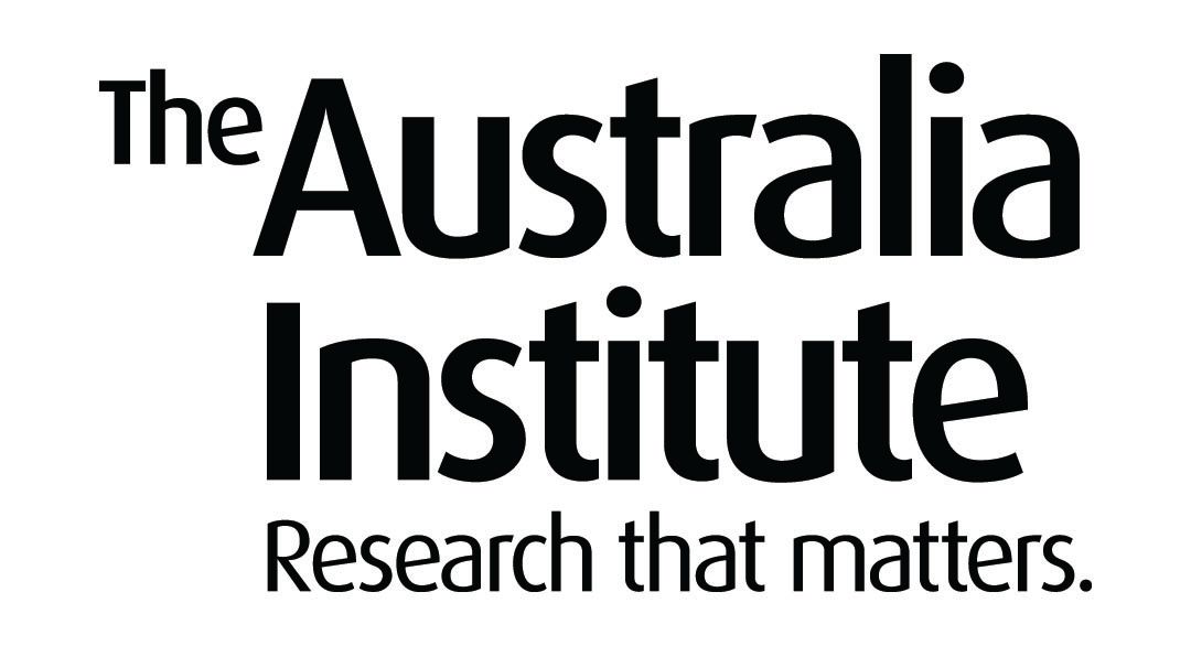 Logo for The Australia Institute: Text reads 