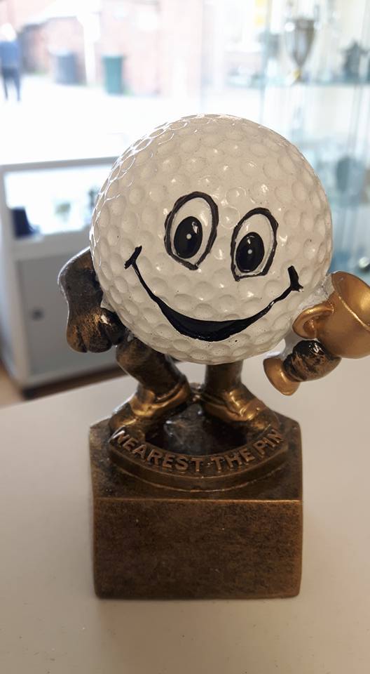 smilie ball trophy