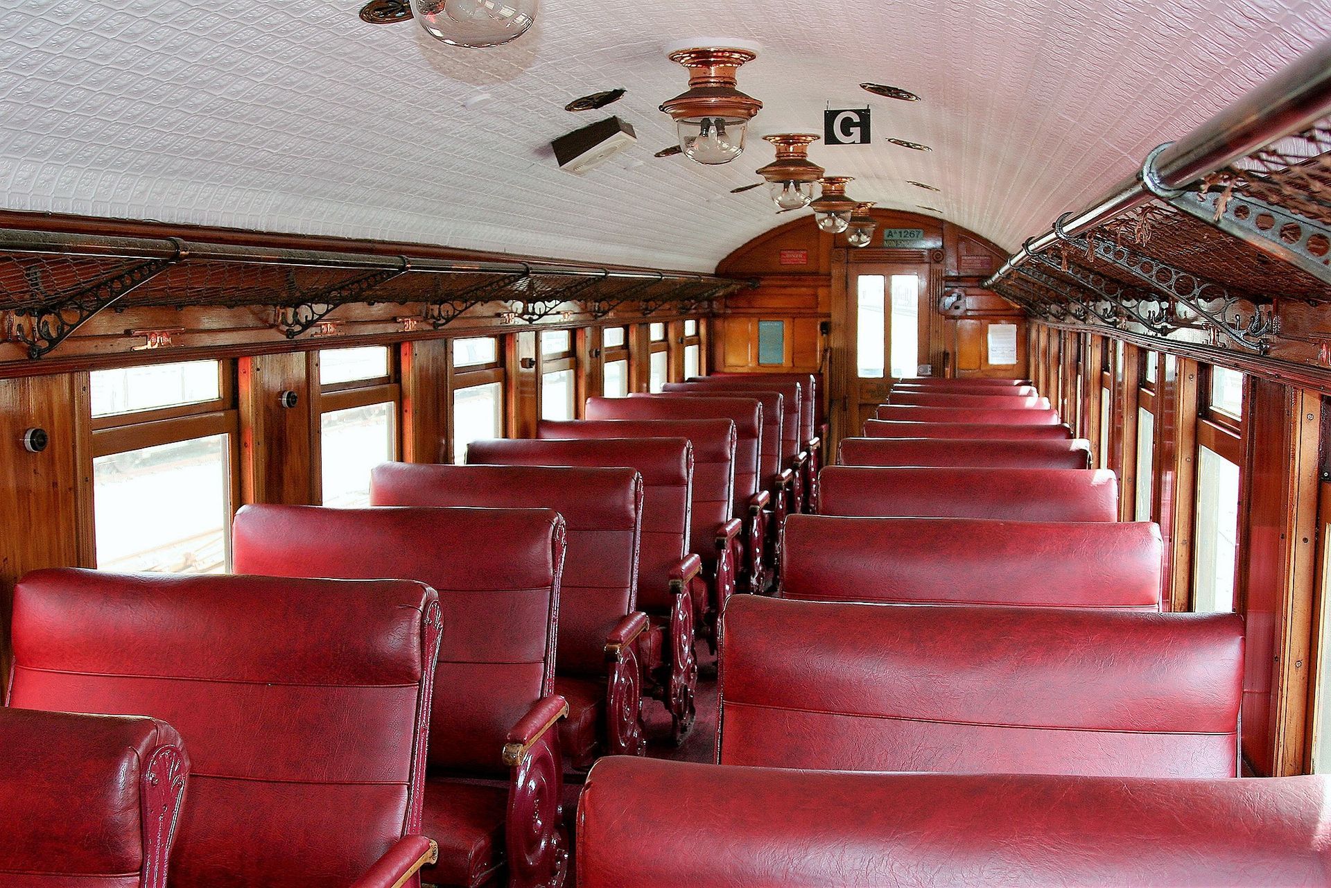 Internal Train Carriage - The Marlborough Flyer