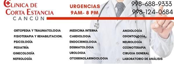CLÍNICA DE CORTA ESTANCIA CANCÚN