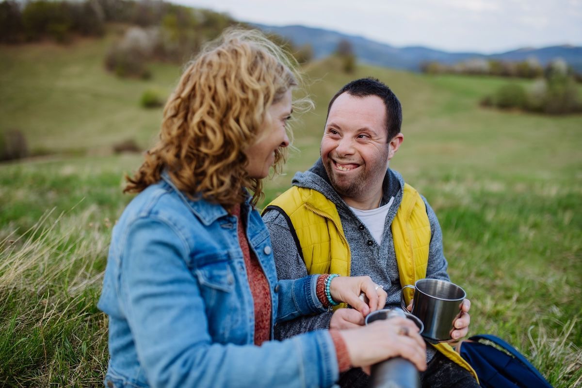 Portrait Of Happy Women With Disability On Spring Lawn — Heal Connect in Glen Waverley, NSW
