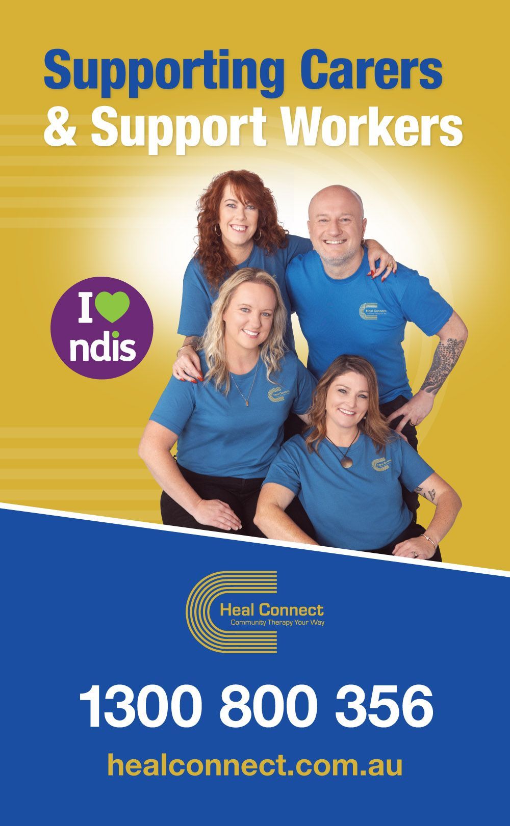 A Man In A Wheelchair Is Sitting At A Table Eating Food — Heal Connect in Long Jetty, NSW