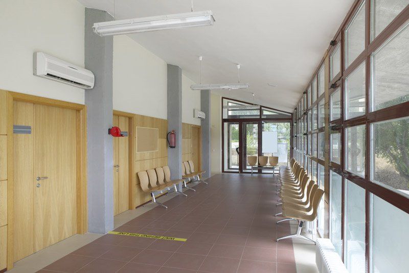 school building