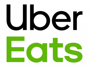 Uber Eats logo: Black