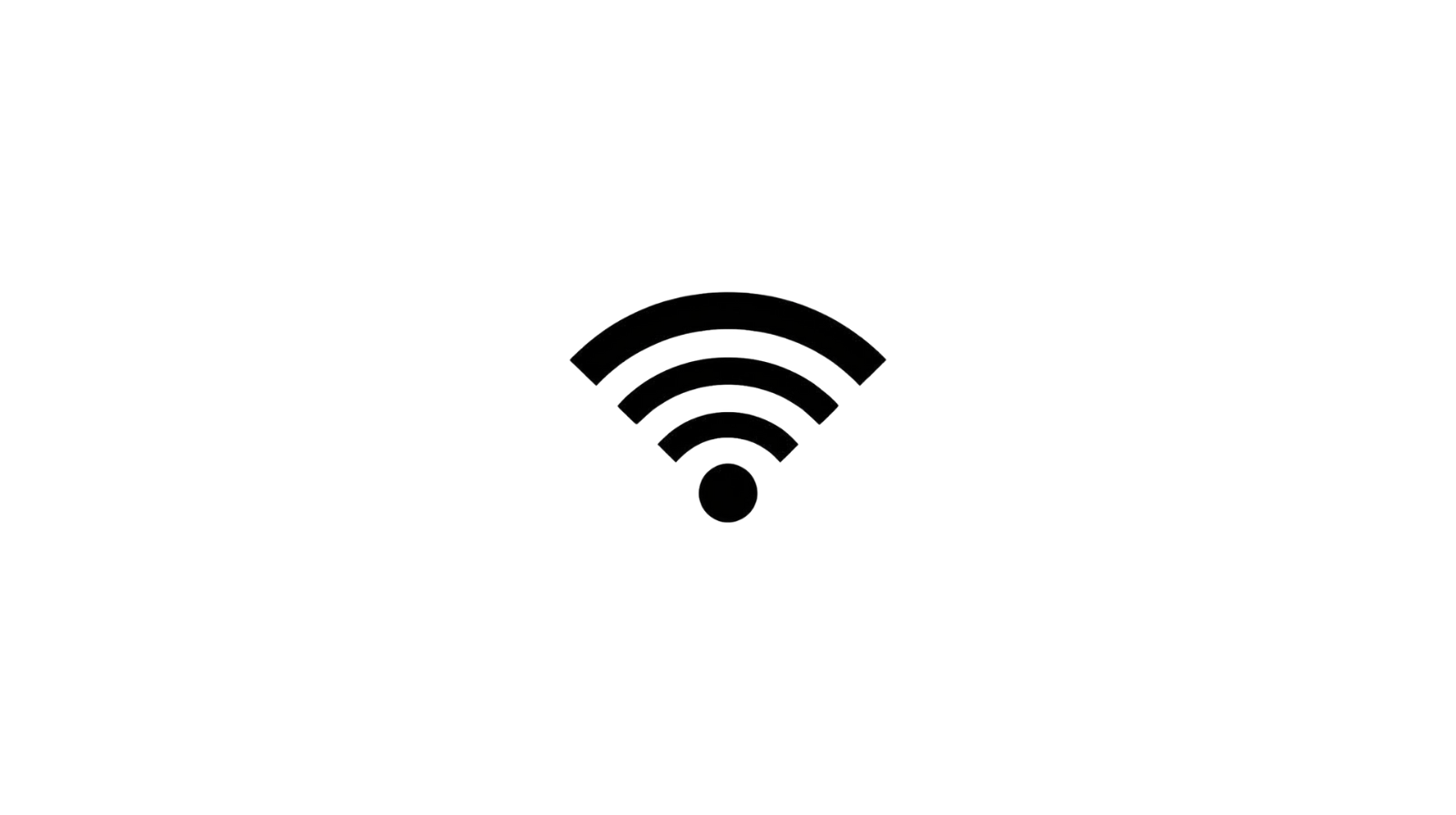 WLAN-Signalsymbol.