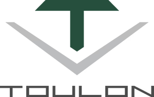 Logo voor Toulon. Groene 