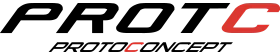PROTC-logo: Vetgedrukte zwarte tekst 