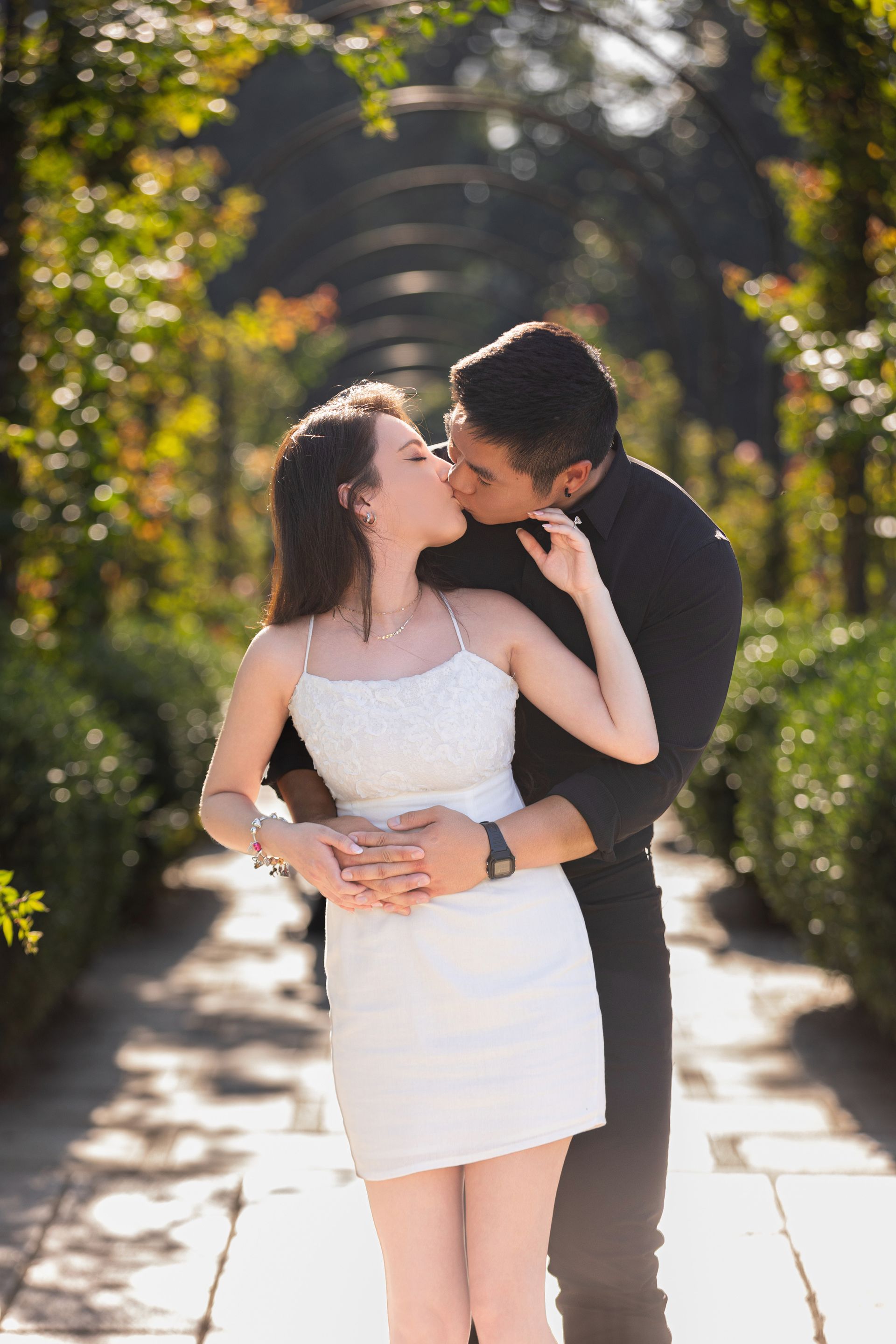 Huntington Library proposal photo session
