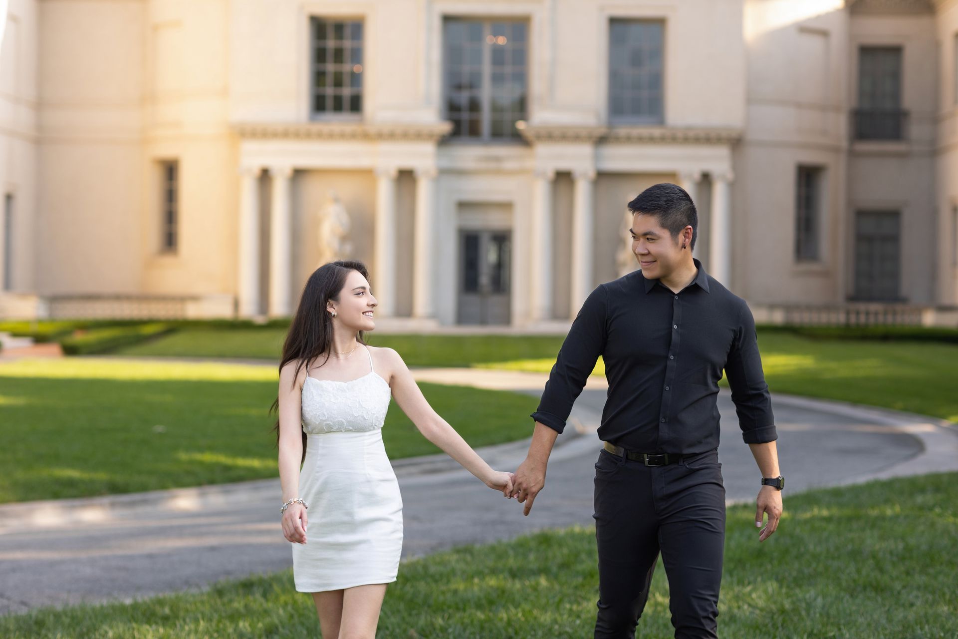 Huntington Library proposal photo session
