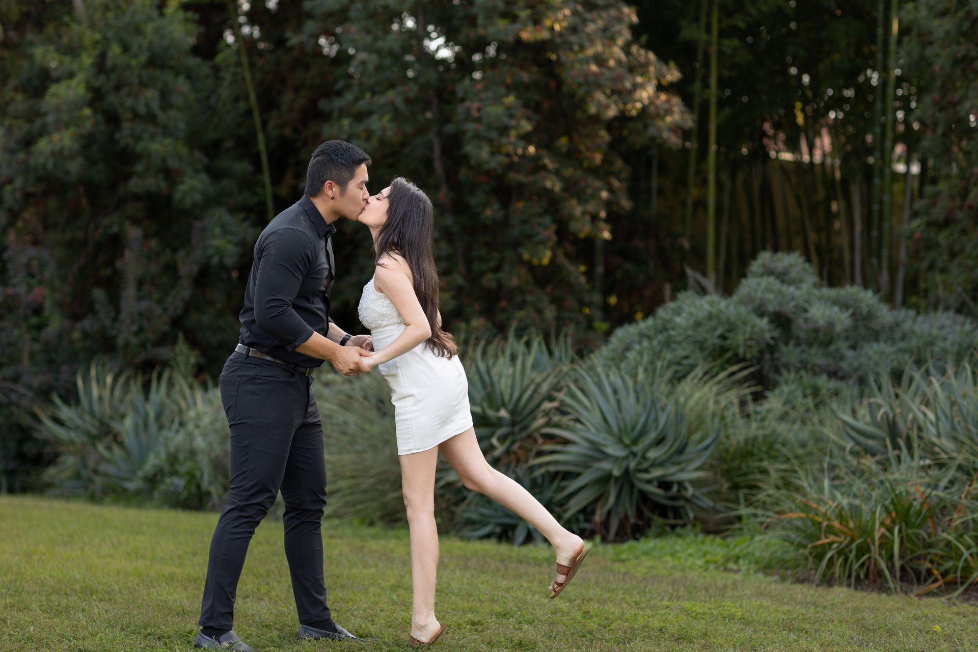Huntington Library proposal photo session
